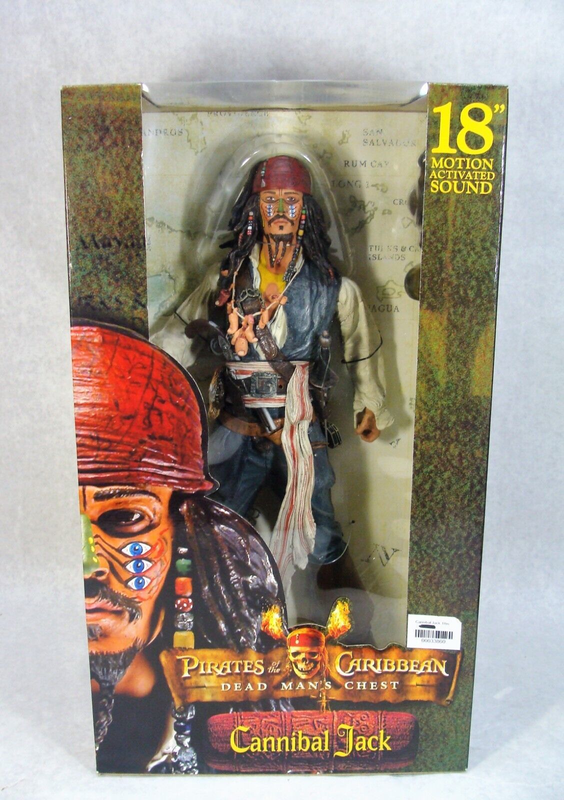 Primary image for NECA PIRATE OF THE CARIBBEAN CANNIBAL JACK 18" ELECTRONIC ACTION FIGURE DMC