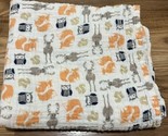 Hudson Baby HB Muslin Swaddle Baby Blanket Forest Animals Fox Deer Owl C... - £17.92 GBP