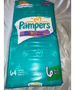 Pampers Baby Dry Size 6 2000 Vintage Lot of 10 Diapers  - £70.47 GBP