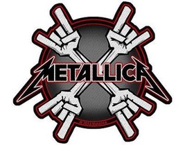 Metallica Metal Horns - 2013 - Woven Sew On Patch Official Merchandise - £3.97 GBP
