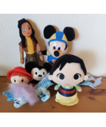 Disney Plush Lot 6 Raya Dragon Mascot Funko Mulan Itty Bitty Toy Story M... - £16.13 GBP