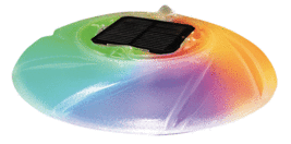 Color changing floating solar light - $29.99