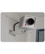 Simulated Metal Security Camera (realistic) with blinking led light - $24.95