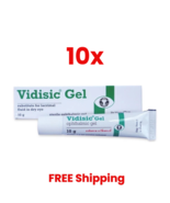 10 X 10g Vidisic Gel Lacrimal Fluid in Dry Eye Ophthalmic Gel Free Shipping - $126.62