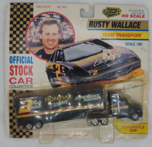 Rusty Wallace #2 Road Champs Official Stock Car Collection Team Transporter 1992 - £12.04 GBP