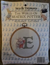 Needle Treasures #02305 ALPHABET LETTER E  Beatrix Potter Cross Stitch K... - £7.13 GBP