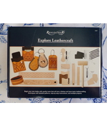 Realeather Leatherworking Kit :: Almost Complete :: With Book And Dye - $120.00