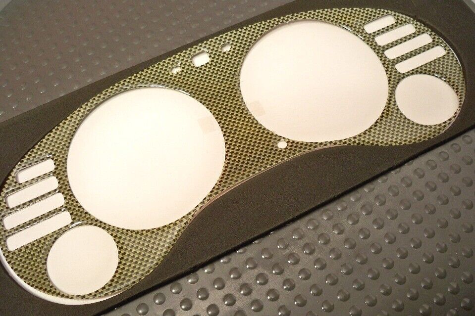 Fits 95-98 Eclipse Avenger Gauges Cluster Bezel Trim Surround Made With ... - $19.79