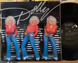 Dolly Parton Here You Come Again Vinyl LP RCA APL1-2544 + Poster Two Doors Down - £15.72 GBP