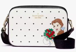 Kate Spade Disney Beauty and The Beast White Crossbody Bag KE656 NWT $329 FS - £90.03 GBP