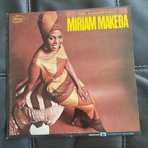 Miriam Makeba &quot;The Magnificent&quot; LP Record Mercury Records Promotional Copy - £37.14 GBP