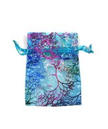 Blue 100pcs 9*12cm Drawstring Sugar Bags,DIY Gift Packaging Bag,Chocolat... - £8.52 GBP