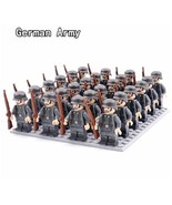 WW2 Military MOC War Soldier Figures Bricks German Army 2 Blocks Kids Toys Gifts - $15.82