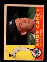 1960 Topps #196 Andy Carey Vg Yankees *NY11348 - £2.69 GBP