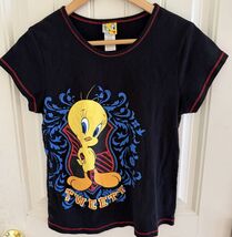 Looney Tunes Juniors Size XL TWEETY BIRD Short Sleeve Top Sleepwear - $14.99
