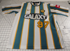 Vtg Authentic Nike La Galaxy 1997 Mls Soccer Away Jersey Size: Large *Never Worn - $692.95