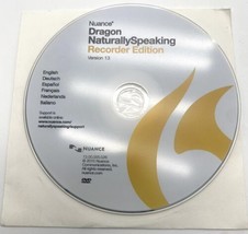Dragon NaturallySpeaking Recorder Edition 13 w/ Serial Number - £15.41 GBP