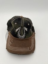 True Religion Hat Embroidered Mens XXX Brown Plaid Distressed Rare Vintage Cap - £136.19 GBP