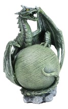 Solar Galaxy Planet Oa Terrestrial Guardian Green Scorpion Dragon Figurine - $36.99