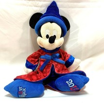 Disney Parks Mickey Mouse Plush Sorcerer Apprentice Believe in Magic 2013 Wizard - £12.21 GBP
