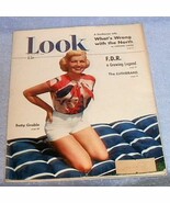 Look Magazine August 1949 Salvador Dali Grable Vaughn Monroe Vintage - $110.33 MXN