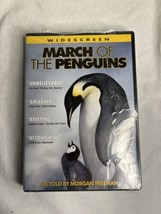 March of the Penguins (DVD, 2005) Narrated By Morgan Freeman Sealed New - £2.37 GBP