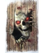 Gothic Horror-Peeping Redeye Skull-Wall Sticker Floor Cling Halloween De... - €3,43 EUR