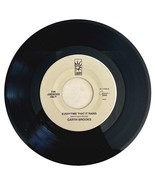 Garth Brooks Everytime It Rains Jukebox Promo 1989 Vinyl 45 Record 7&quot; 45... - $27.15 CAD