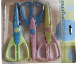Paper-Edger,  Scissors, Scrapbooking  Creativeworks Scissors, 3-pack - $19.99