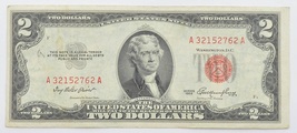  Crisp 1953 Red Seal $2 United States Note - Better Grade 20220100 - $22.99