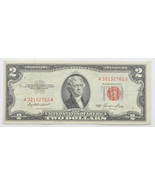  Crisp 1953 Red Seal $2 United States Note - Better Grade 20220100 - £18.32 GBP