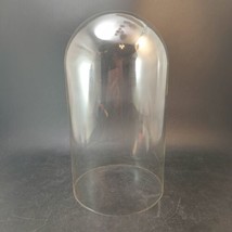 5.5&quot; x 10&quot; Clear Glass Cloche, Bell Jar, Glass Display Dome - £28.93 GBP
