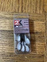 2K Jigs Goby Profile Tube Jig Hook Fat Boy Weight 3/8 - £70.41 GBP