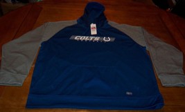 Indianapolis Colts Nfl Football Hoodie Hooded Sweatshirt 2XL Xxl New w/ Tag - $49.50