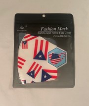 Puerto Rican Flag Clothface Masks - £6.05 GBP