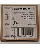 BRAND NEW WattStopper  LMSW-102-W  2-Button Digital Wall Switch - White - $94.66 CAD