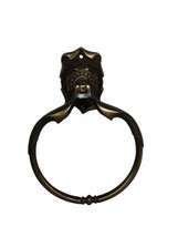 Vintage Amerock Carriage House Antique Brass Bathroom Hand Towel Ring Holder MCM - £15.26 GBP