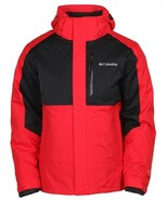 Columbia Rural Mountain Interchange Jacket 3 in 1 Jacket, Red M $240 NEW - $94.04