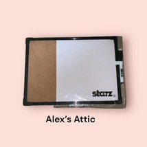 starz Branded - 7.75&quot; by 11&quot; Dry Erase Board with marker and Cork Board ... - £8.49 GBP