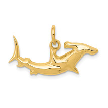 14k Hammerhead Shark Charm D3450 - $3,840.59 MXN