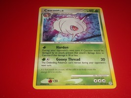 POKEMON CARD - Cascoon - 44/130 - Uncommon Diamond &amp; Pearl - $171.15 MXN