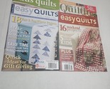 Fon &amp; Porter Magazines Lot of 4 Easy Quilts Kids Quilts Love of Quilting - $19.98