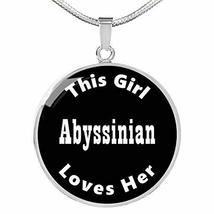 Abyssinian v2 - Luxury Necklace Cat Lady Lover Owner Mom Gifts - £31.30 GBP