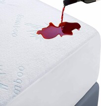 Mattress Protector Full Size Waterproof Mattress Pad Premium, Vinyl Free... - $37.93