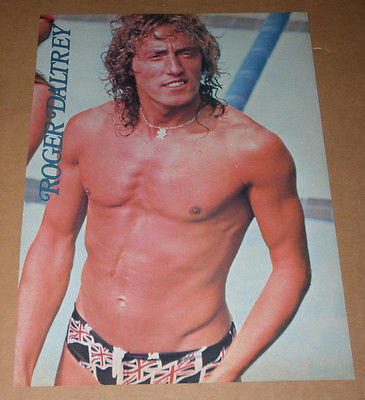 THE WHO PETER FRAMPTON VINTAGE 1970S MAGAZINE PHOTO - $18.99