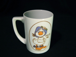 Vintage Peyo Mother Goose Coffee Mug 1986 Suzy Spenford Ceramicorner - £17.08 GBP