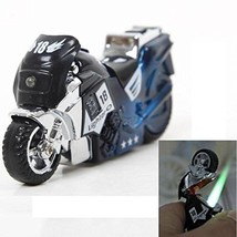 Flameless Lighter Windproof Smoking Motorcycle Style Lighter w/Light - O... - $4.94
