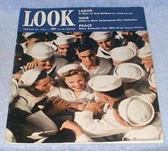 Look Magazine February 1942 Gloria Vanderbilt Wed Elyse Knox - £7.80 GBP