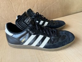 Adidas Samba Rare Vintage Black White Men 10 Us Sneaker Shoes 034563. (D5) - £63.16 GBP
