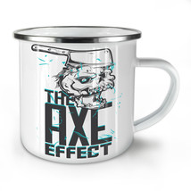 Axe Effect Head Skull NEW Enamel Tea Mug 10 oz | Wellcoda - £20.13 GBP
